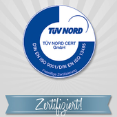 Freiwillige Zertifizierung TÜV NORD DIN EN 9001 / DIN EN ISO 13485