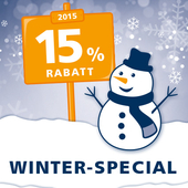 dentaltrade Winterspecial 2015 15 % Rabatt